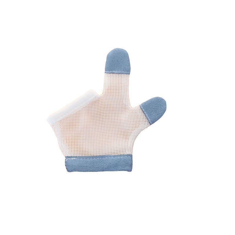 ベビー 赤ちゃん用 手袋 矯正 癖 舐め 防止 Sサイズ Mサイズ 6ヶ月 1歳 2歳 3歳 春夏 秋冬 ブルー ピンク