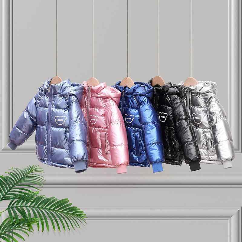 子供服 中綿入りジャケット ベビー キッズ ボーイズ ガールズ 冬 アウター フード付き 幼児 小学生 厚..