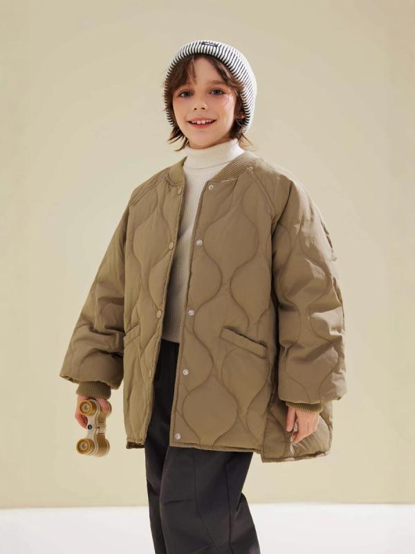 子供用 ダウンジャケット 90% 鸭绒 秋冬 防寒 アウター トップス 韓国風 男の子 女の子 110cm 120cm 13..