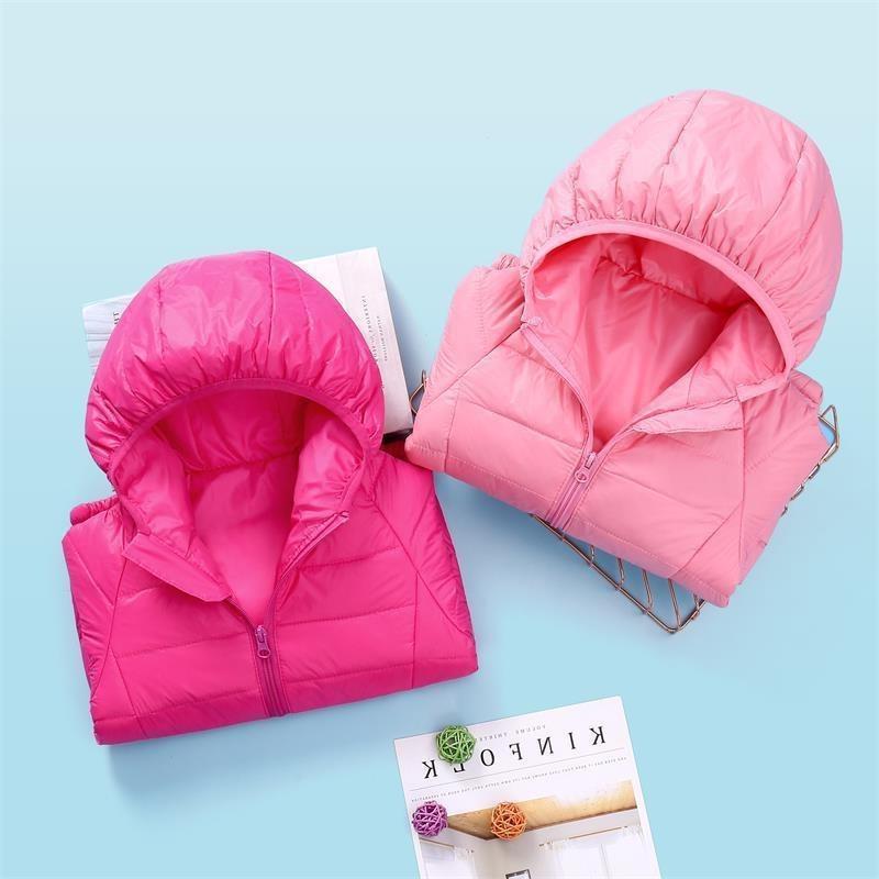 子供服 ガールズ ダウンジャケット 中綿入り アウター 女の子 キッズ 羽毛 ショート丈 防寒 撥水 無地 ..