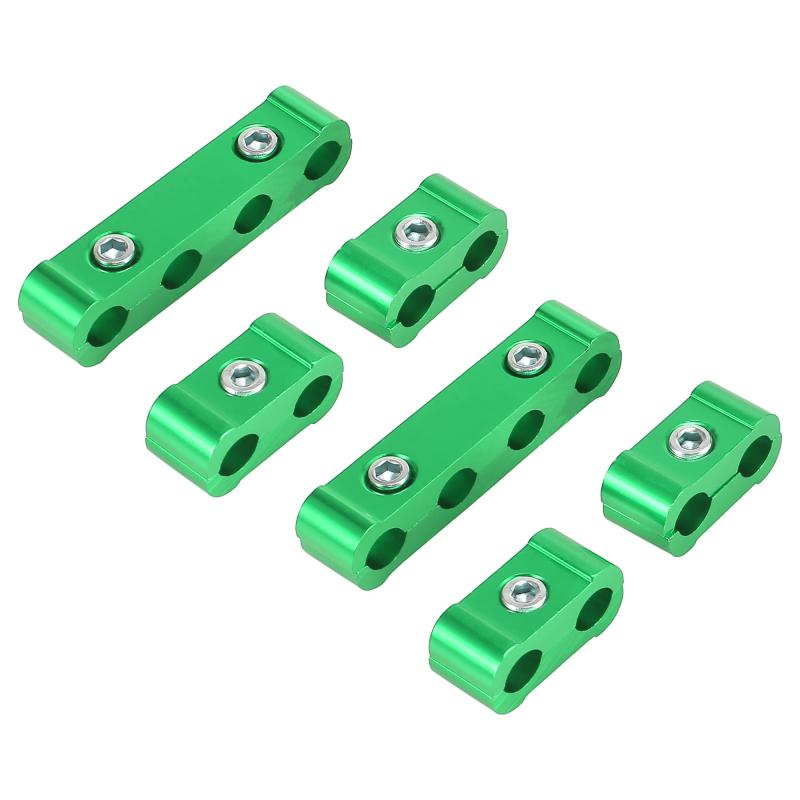 エンジンスパークプラグワイヤーセパレーター 織機ディバイダーオーガナイザークランプ アルミニウム合..