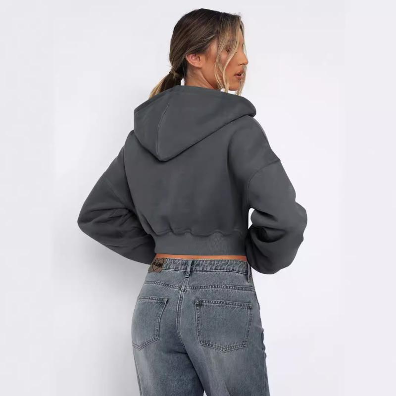 レディース パーカー 秋冬 長袖 ショート丈 ゆるカワ 暖かい プルオーバー トレーナー 街頭風 韓国風 ..