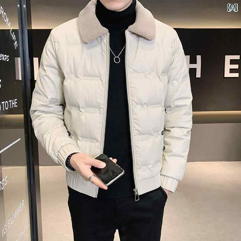ダウンジャケット 男性用 PUレザー カジュアル 防寒 あったか 白ダックダウン 合体 厚手 無地 韓国風 ..