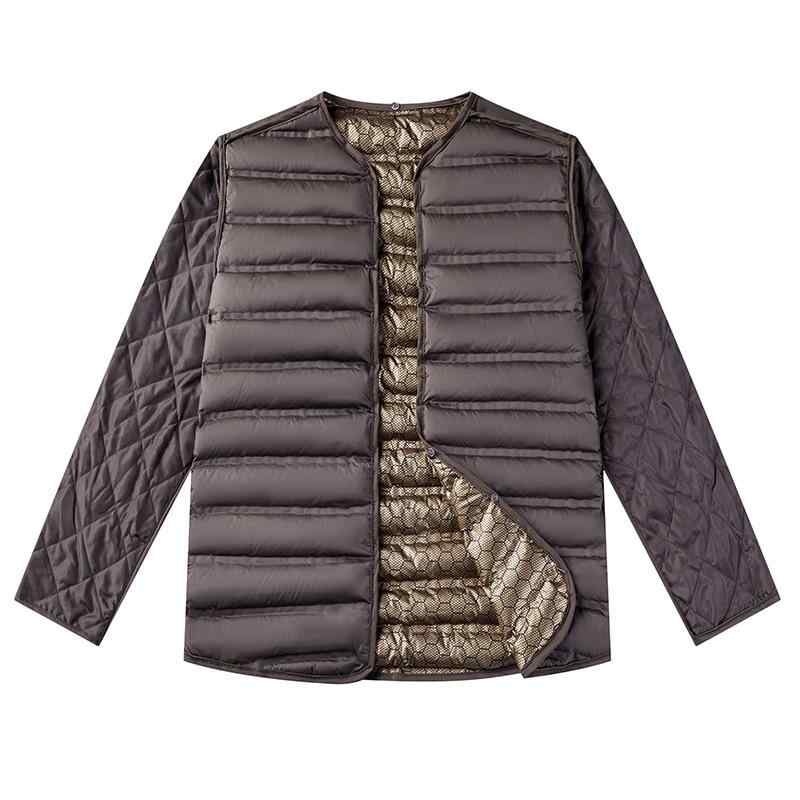 羽絨服 メンズ 男性用 秋冬 加絨 黒 金 ダウン 保温 防寒 シャツ ジャケット アウター 紳士服 普段使い ビジネス 部屋着