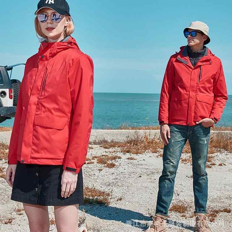 マウンテンパーカー レディース メンズ 防水 防風 登山ウェア 秋冬 スキーウェア ジャケット ダウンジャケット インナーダウン 3way 男女兼用 アウトドア