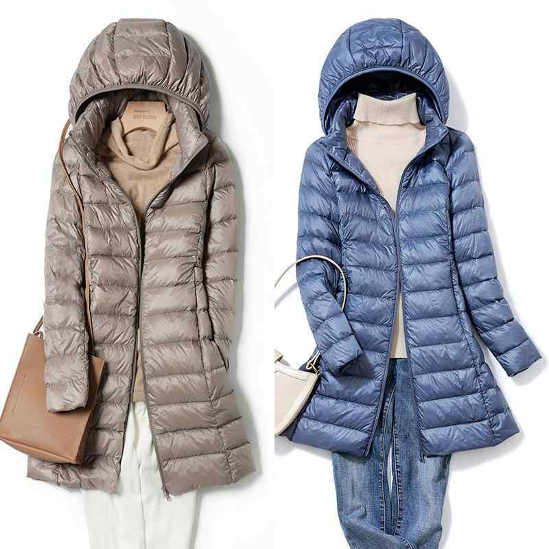 ダウンジャケット レディース 中綿入り 薄手 軽量 フード付き 取り外し可能 大きいサイズ ゆったり スリム 伸縮性 秋冬 黒 ブラック ピンク系