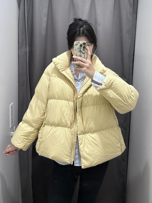 ダウンジャケット レディース 雲感 アウター ジャケット 中綿 立襟 防寒 婦人服 カジュアル 秋冬 パールホワイト