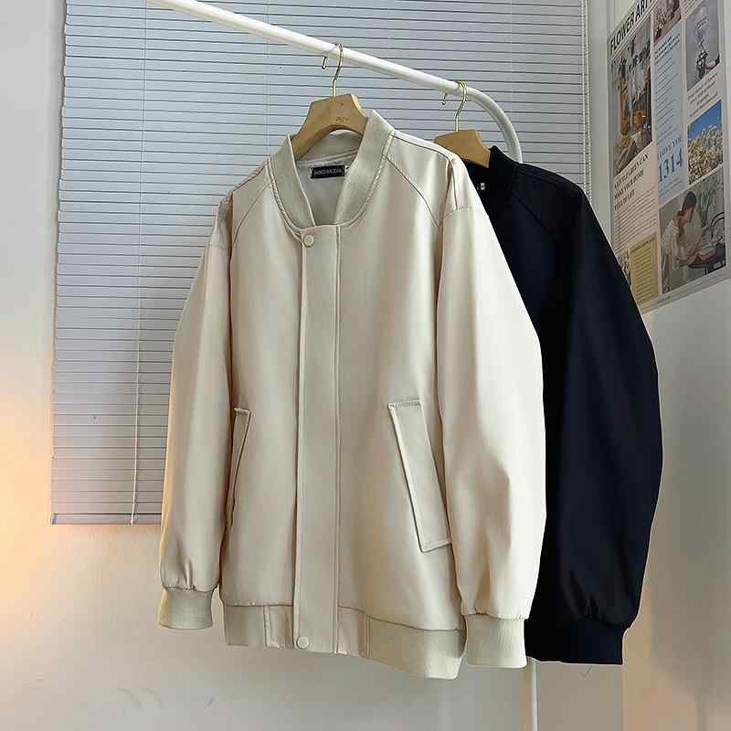 ジャケット メンズ レディース 春秋 ブルゾン 配色 切り替え スタンドカラー アウター ジャンパー 男性..