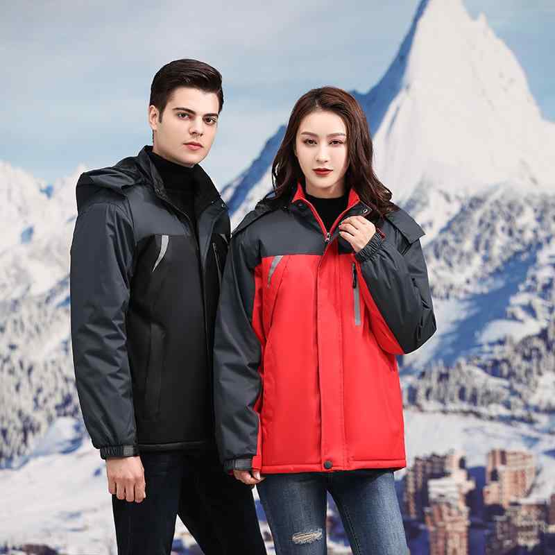 マウンテンパーカー 男女兼用 防風 防水 防寒 裏起毛 撥水 厚手 ジャケット アウトドア 登山 秋冬 スポーツ ウェア