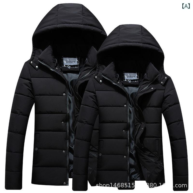 メンズ ダウンジャケット 男性用 アウター ジャンパー ブルゾン 防寒着 防風 撥水 ...