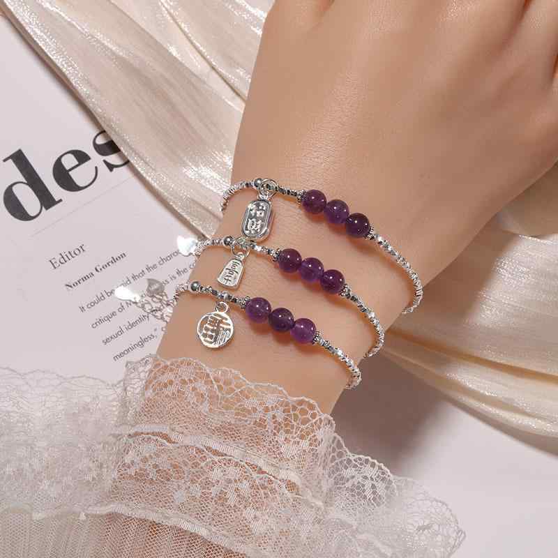 ブレスレット レディース S925 シルバー 天然和田玉 ハンドメイド 心形 花卉 蝶結び リーフ 和風 民族風 縁起物 平安扣 福袋 ラッキーアイテム アクセサリー