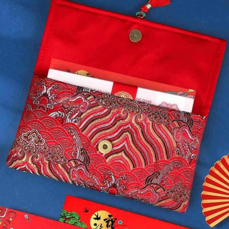 結婚祝い袋 結婚式 御祝儀袋 婚礼 祝儀袋 布製 披露宴 受付 フォーマル Lサイズ XLサイズ 永結同心 天長地久 新婚快乐 囍 好合