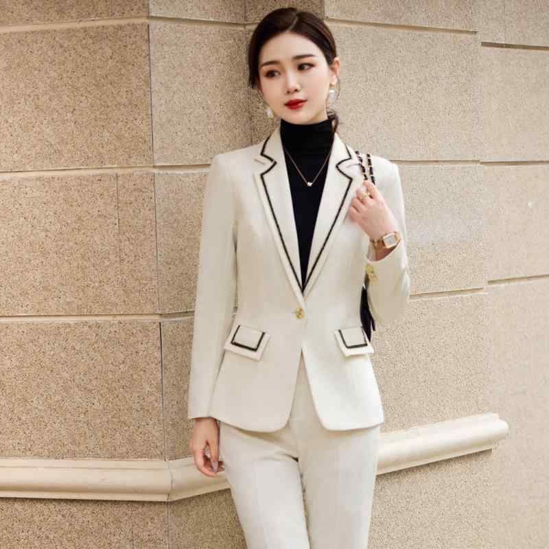 レディース 長袖 ジャケット パンツスーツ 上下セット フォーマル オフィス ビジネス テーラードジャケット ポリエステル 仕事着 通勤服 春秋 エレガント S M L XL 2XL 3XL 4XL 5XL ブラック カーキ グリーン ベージュ