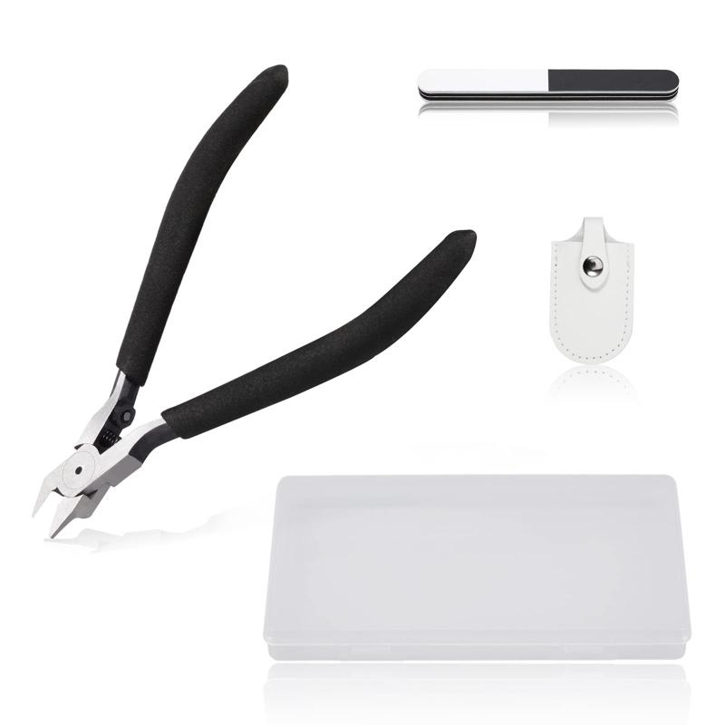 プラモデル用ニッパー 模型用ニッパー 片刃ニッパー メンテナンス 薄刃ニッパー プラモデル工具セット ゲート ニッパー 模型ニッパー ケース プラスチック ゲート専用 精密作業高精度：ゲートを残さず綺麗に切ることができます。安全機能：開き過...