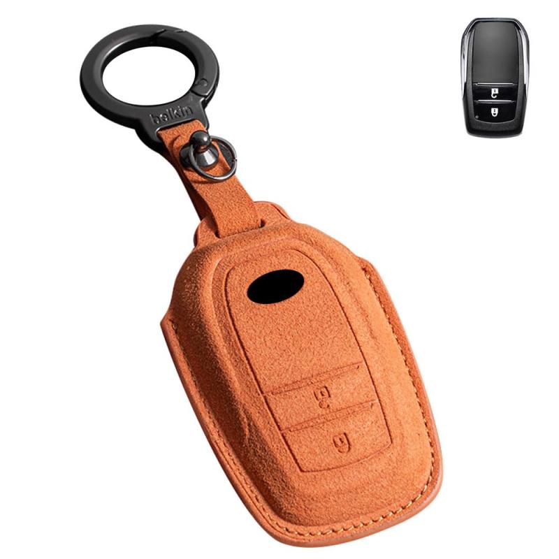 トヨタ用 キーケース ハリアー新型 ランクル250 キーケース 80系 カローラクロス 後期型 2023年発売 ヤリス クロス キーカバー プリウス 60系 300系 クラウン クロスオーバー スポーツ キーシェ
