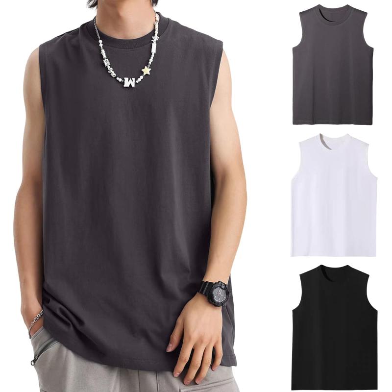 Ncfabg タンク メンズ 3枚組 5枚組 綿100% メンズ ノースリーブ tシャツ 半袖 夏服 抗菌防臭 吸汗速乾 ..