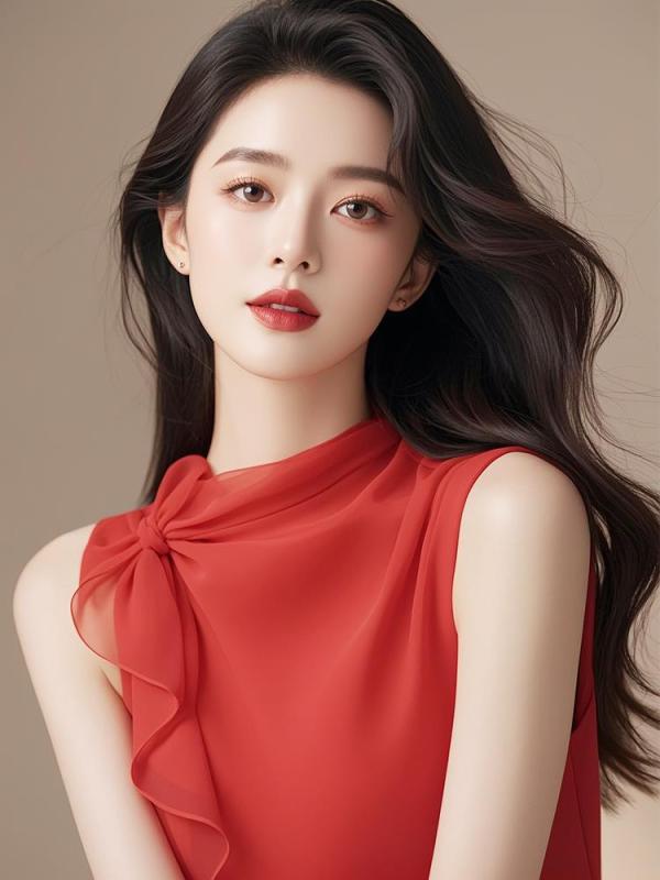 シャツ レディース 半袖 赤色系 ポリエステル 通勤 ラウンドネック トップス ブラウス きれいめ かわいい 上品 エレガント フェミニン おしゃれ