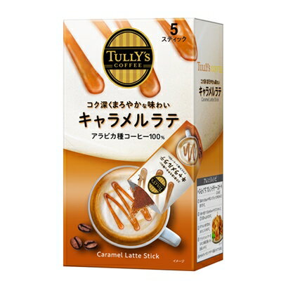  伊藤園 TULLYS＆COFFEE タリーズコーヒー キャラメルラテ 79g(15.8g×5本)×32箱 コーヒー 粉末 インスタント