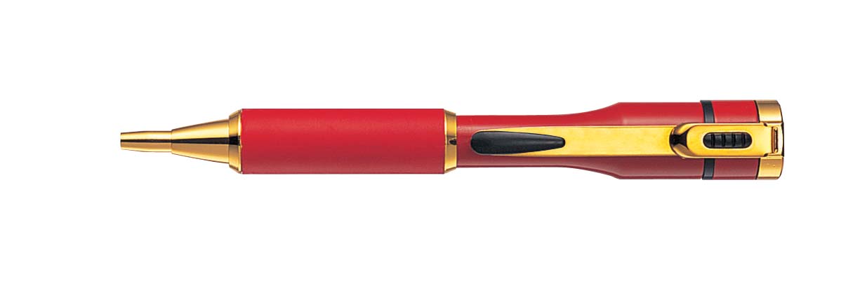 Shachihata（シャチハタ）　ネームペン　キャップレスS　赤（既製品）　TKS-BUS2　（4400）　【RCP】