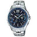 CASIO（カシオ） OCEANUS　Manta　腕時計　OCW-S3400-1AJF （180000）　Made in Japan　10気圧防水　正しい時刻を表示できる　ソーラー駆動　メタルの質感を引き出す研磨　薄型で装着性が良い　オシアナス