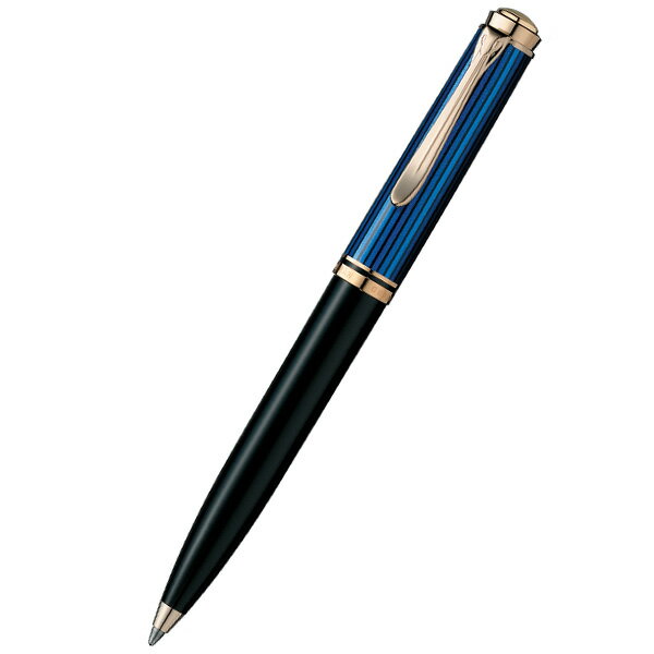 Pelikan（ペリカン）　スーベレーン　ボールペン　ブルー縞　K600 （38000）