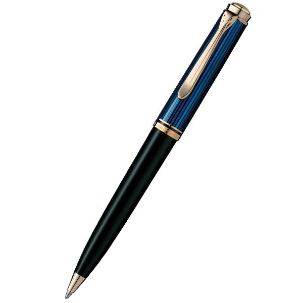 Pelikan（ペリカン）　スーベレーン　ボールペン　ブルー縞　K800 （48000）