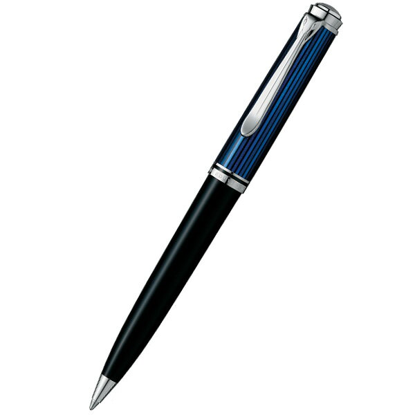 Pelikan（ペリカン）　スーベレーン　シルバートリム　ボールペン　ブルー縞　K805　（48000） 【RCP】