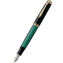 ペリカン Pelikan（ペリカン）　スーベレーン　万年筆　緑縞　M600 （55000）