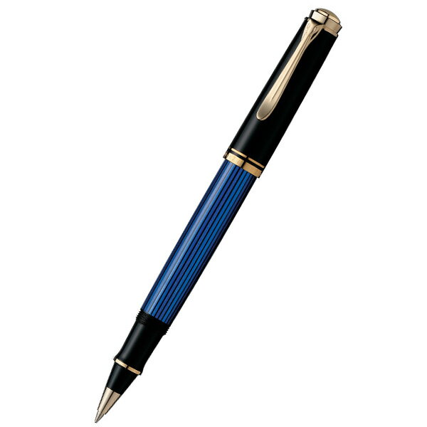 Pelikan（ペリカン）　スーベレーン　ローラーボール　ブルー縞　R400 （38000）