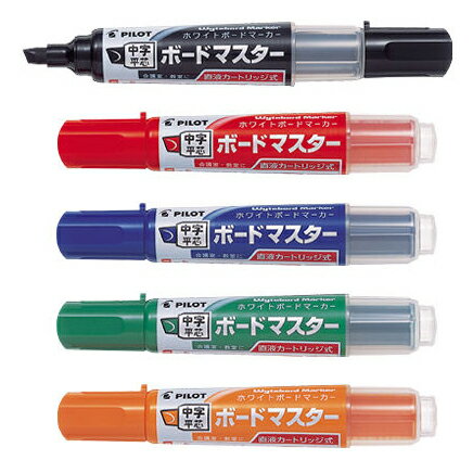 PILOT（パイロット）　ボードマスター　中字平芯　ボードマーカー　1箱10本入　WMBM-12LC（1650）
