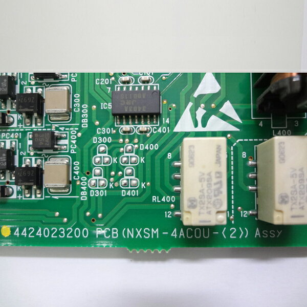 【リユース】NTT　NXシリーズ　4アナログ外線ユニット基盤　NXSM-4ACOU-(2) ビジネスフォン用　業務用電話 JP-043573B