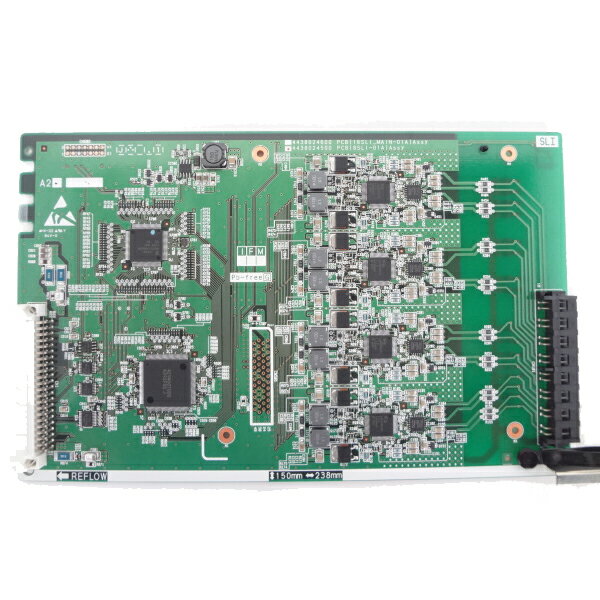【中古】 ビジネスフォン ビジネスホン SAXA製 単独電話(8)増設パッケージ 8SLI-01A 電話機 会社 事務所 業務用 JP-043581B