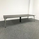 ミーティングテーブル 要組立 サイビ スクエアタイプ 2枚天板 コクヨ 【中古】