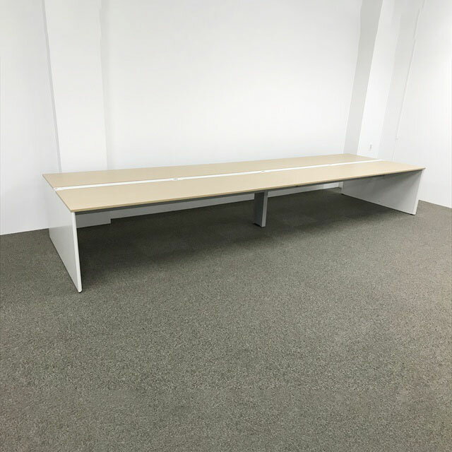 樂天商城 - 【中古】 イトーキ フリーアドレスデスク インターリンクR 4枚天板 両面タイプ W4804 ファインウォールナットL