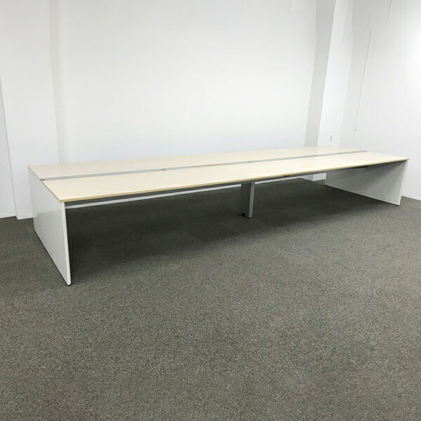 樂天商城 - 【中古】 フリーアドレスデスク インターリンク 4枚天板 両面タイプ W4804 D1400 イトーキ プレーン