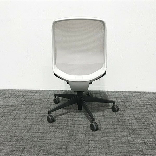 コクヨ シロッコチェア ローバック オフィスチェア グレー 【中古】