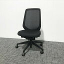 オフィスチェア イトーキ ノート ハイバック ブラックT メッシュ 【中古】