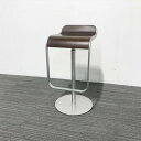 【安心!リユース保証8ヵ月付き♪】 ハイチェア 昇降式 ADAL レム ハイスツール ウッドシート ブラウン 【中古】