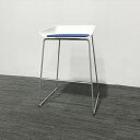 【安心!リユース保証8ヵ月付き♪】 ハイチェア ターンストーン スクープ スツール steelcase スチールケース ブルー 【中古】
