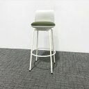 ハイチェア ピルエット ハイタイプ 座面回転式 オカムラ 【中古】