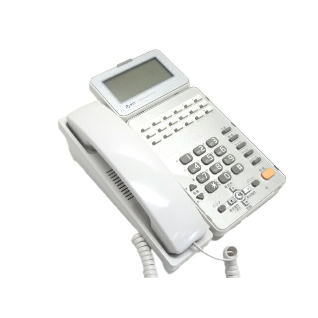 【中古】 ビジネスフォン ビジネスホン NTT製 GX-(18)STEL-(2)(W) GXシリーズ 18ボタン標準スター電話機 オフィス 電話機 会社 事務所 業務用 JP-F11343B ∴