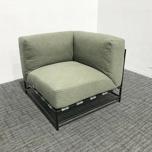 ロビーチェア 2人用 アスプルンド グリーン 【中古】 [2]
