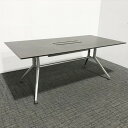 ミーティングテーブル 完成品 DD イトーキ オーク 【中古】