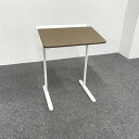 コクヨ ペルソ チルトタイプ W550 パソコンデスク 引出し無 ブラウン DP-861180B ∴ 【中古】