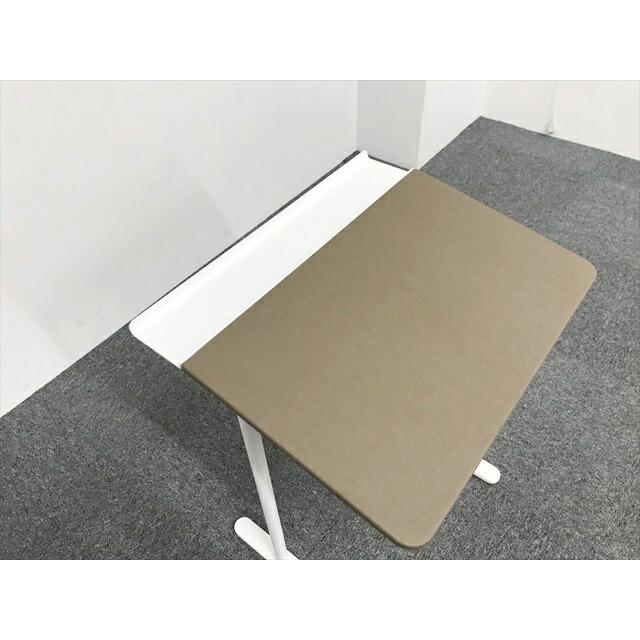 コクヨ ペルソ チルトタイプ W550 パソコンデスク 引出し無 ブラウン DP-861180B ∴ 【中古】