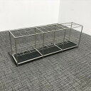 傘立て 48本用 シルバー 【中古】