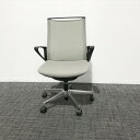 オカムラ オフィスチェア モード メッシュ ライトグレー 肘付き メッシュ 【中古】