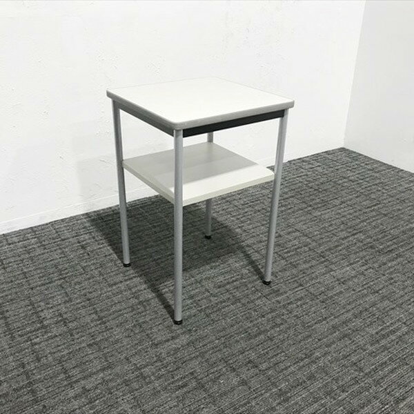 電話台 イトーキ グレー 【中古】