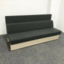 ソファ 3人用 デイズオフィス ワイヤードソファ バックパネル付き コクヨ 【中古】