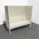 応接用ソファ 2人用 アスプルンド ワークプラス ベースドウィズ パーソナルソファ1400 アイボリー 【中古】